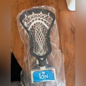 ECD ion Black and White elite pocket Lacrosse Head semi soft mid new